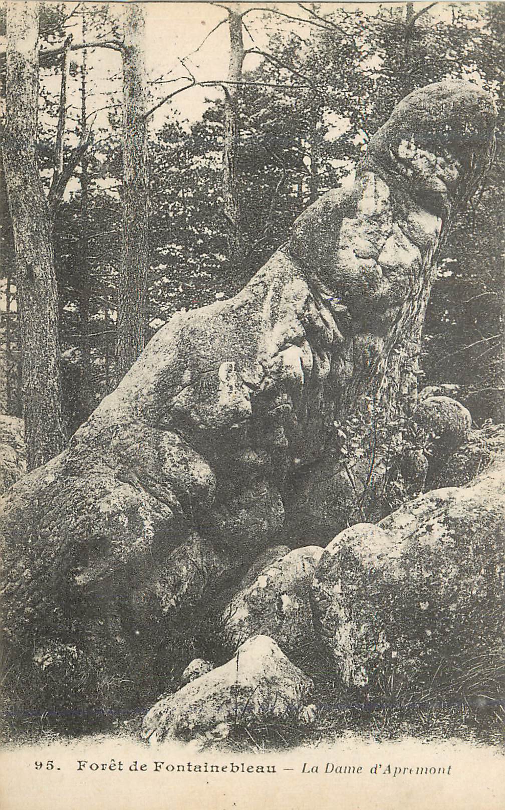 Foresta di Fontainebleau — La Dame d'Aprémont — n° 95